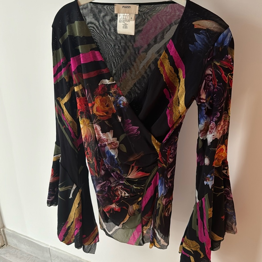 AUTHENTIC FUZZI LONG SLEEVE TOP
